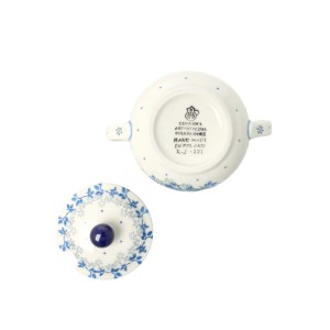 Cukiernica Ceramika Artystyczna Bolesławiec uszka V 0,2 L C035 dek2858X