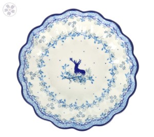 Miska Ceramika Artystyczna Bolesławiec falbanka M249 dek2858X