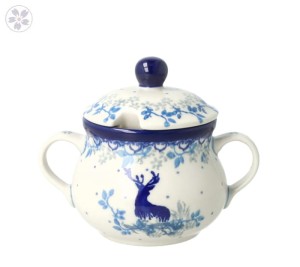 Cukiernica Ceramika Artystyczna Bolesławiec uszka V 0,2 L C035 dek2858X