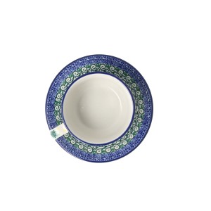 Filiżanka i spodek Ceramika Artystyczna Bolesławiec do kawy V 0,2 L F768K dekU4998