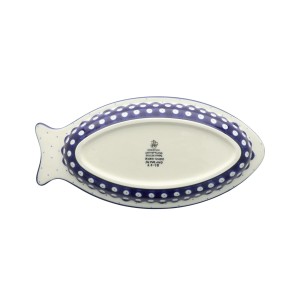 Półmisek ryba Ceramika Artystyczna Bolesławiec D74 dek70AX