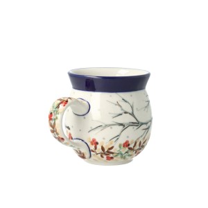 Kubek Ceramika Artystyczna Bolesławiec czeski mały V 0,2 L K005 dekU4908