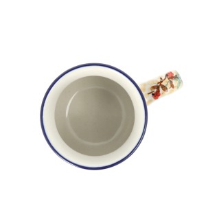 Kubek Ceramika Artystyczna Bolesławiec czeski mały V 0,2 L K005 dekU4908