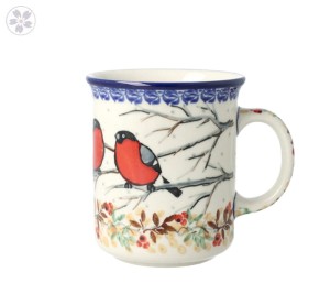 Kubek Ceramika Artystyczna Bolesławiec V 0,3 L K236 dekU4908