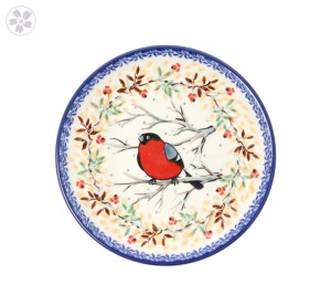 Talerz Ceramika Artystyczna Bolesławiec deserowy Ø 16 cm T261 dekU4908