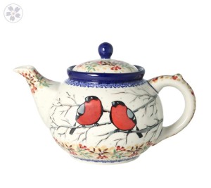 Czajnik Ceramika Artystyczna Bolesławiec do kawy V 1,2 L C060 dekU4908