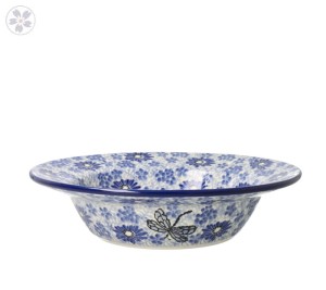 Talerz do makaronu Ceramika Artystyczna Bolesławiec E70 dek2999X