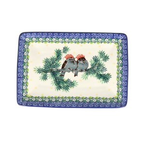 Tacka Ceramika Artystyczna Bolesławiec sushi C21 dekU4998