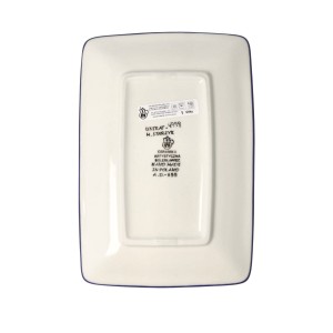 Tacka Ceramika Artystyczna Bolesławiec sushi C21 dekU4998