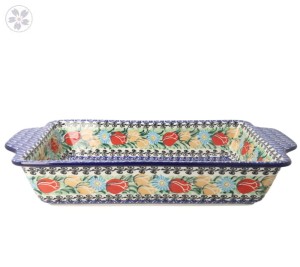 Półmisek zapiekanka Ceramika Artystyczna Bolesławiec A59 dekU4475