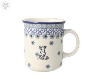 Kubek Ceramika Artystyczna Bolesławiec V 0,3 L K236 dek2602X