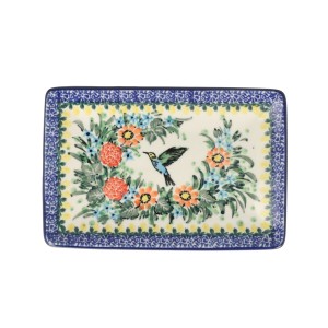 Tacka Ceramika Artystyczna Bolesławiec sushi C27 dekU3357