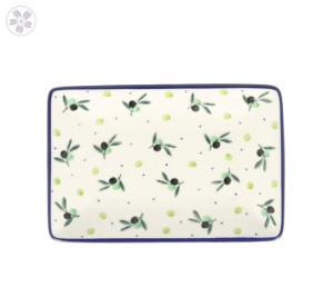 Tacka Ceramika Artystyczna Bolesławiec sushi C27 dek2414X