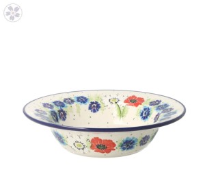 Talerz do makaronu Ceramika Artystyczna Bolesławiec E70 dek2510X