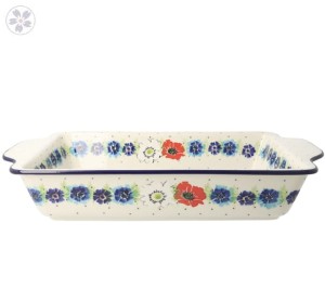 Półmisek zapiekanka Ceramika Artystyczna Bolesławiec A59 dek2510X