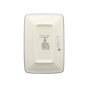 Tacka Ceramika Artystyczna Bolesławiec sushi C27 dekU4830