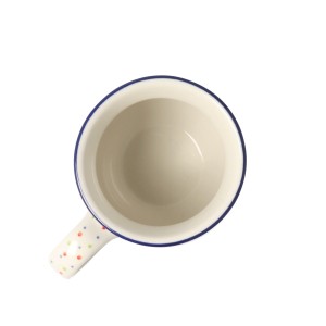 Kubek Ceramika Artystyczna Bolesławiec czeski V 0,45 L K073 dek3328X