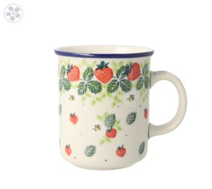 Kubek Ceramika Artystyczna Bolesławiec V 0,3 L K236 dek2709X