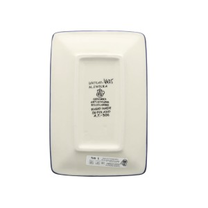 Tacka Ceramika Artystyczna Bolesławiec sushi C27 dekU4475