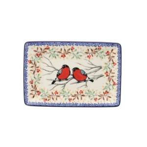 Tacka Ceramika Artystyczna Bolesławiec sushi C27 dekU4908