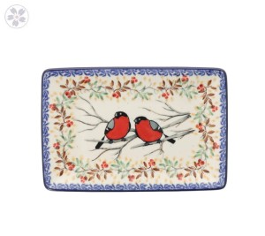 Tacka Ceramika Artystyczna Bolesławiec sushi C27 dekU4908