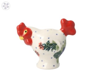 Solniczka kura Ceramika Artystyczna Bolesławiec D63 dek1535X