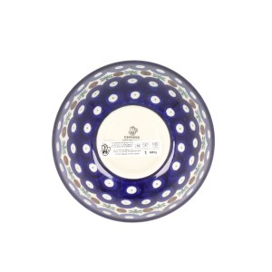 Miska Ceramika Artystyczna Bolesławiec na przekąski V 0,4 L M059 dek70X