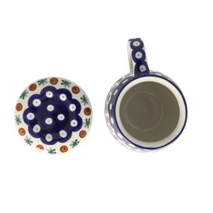 Kubek do ziół Ceramika Artystyczna Bolesławiec V 0,4 L C47 dek70X