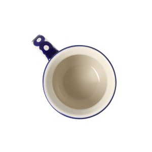 Kubek Ceramika Artystyczna Bolesławiec czeski duży V 0,45 L K073 dek70X