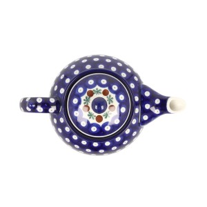 Czajnik Ceramika Artystyczna Bolesławiec do kawy V 1,2 L C060 dek70X