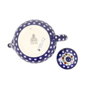 Czajnik Ceramika Artystyczna Bolesławiec do kawy V 1,2 L C060 dek70X