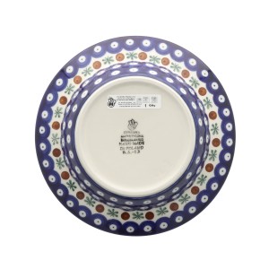 Talerz do makaronu Ceramika Artystyczna Bolesławiec E70 dek70X