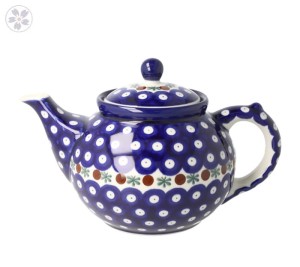 Czajnik Ceramika Artystyczna Bolesławiec do kawy V 1,2 L C060 dek70X