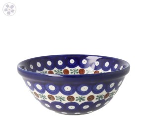 Miska Ceramika Artystyczna Bolesławiec na przekąski V 0,4 L M059 dek70X