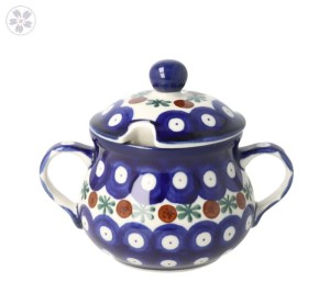 Cukiernica Ceramika Artystyczna Bolesławiec uszka V 0,2 L C035 dek70X