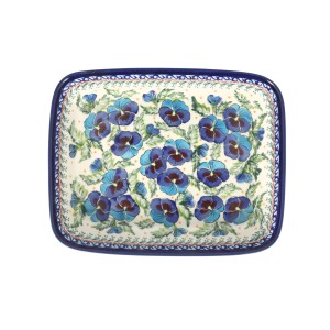 Półmisek do zapiekania 19,5 x 25,5 cm Bolesławiec GU370DEK277Art