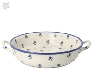 Rondel Ceramika Artystyczna Bolesławiec 23 cm C39 dek135X