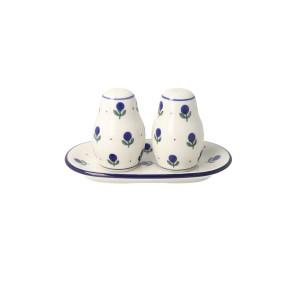 Solniczka i pieprzniczka Ceramika Artystyczna Bolesławiec komplet S131 dek135X