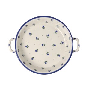 Rondel Ceramika Artystyczna Bolesławiec 23 cm C39 dek135X