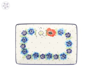 Tacka Ceramika Artystyczna Bolesławiec sushi C27 dek2510X