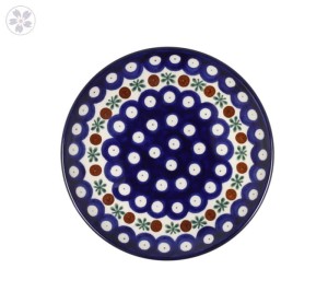 Talerz Ceramika Artystyczna Bolesławiec deserowy Ø 16 cm T261 dek70X