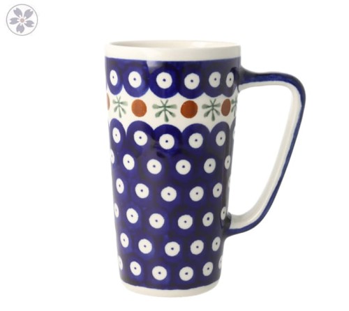Kubek latte V 0,3 L Ceramika Bolesławiec GU2149DEK41