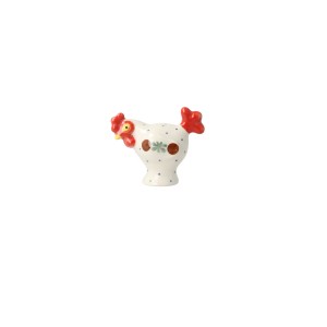 Solniczka kura Ceramika Artystyczna Bolesławiec D63 dek70X