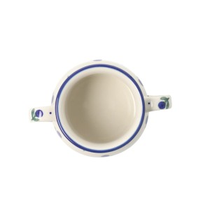 Cukiernica uszka V 0,2 L Ceramika Artystyczna Bolesławiec C035 dek135X