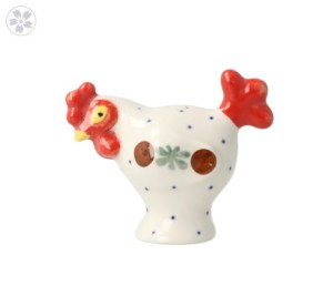 Solniczka kura Ceramika Artystyczna Bolesławiec D63 dek70X