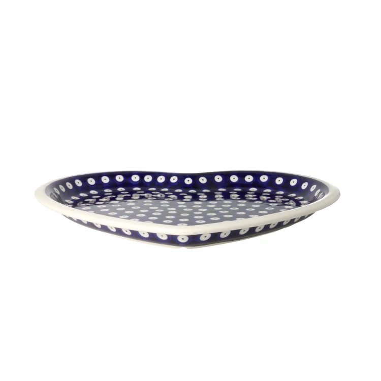 Talerz serce 27,4 X 25,0 CM Bolesławiec GU1254DEK42