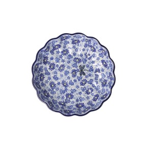 Miska falbanka Ø 19,5 cm Ceramika Artystyczna Bolesławiec M248 dek2999X