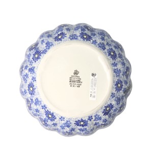 Miska falbanka Ø 19,5 cm Ceramika Artystyczna Bolesławiec M248 dek2999X