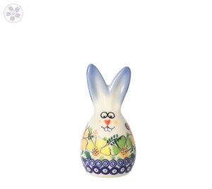 Rabbit 9 cm Jaskier Galia Bolesławiec Pottery