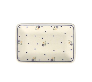 Talerz- tacka do sushi 12,2x18,3 cm GU2021 DEK111